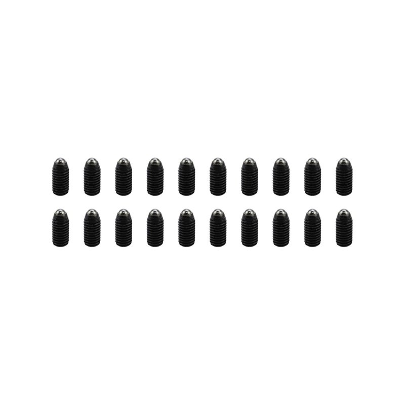 Sscon 20Pcs M8*16mm Carbon Steel Hexagon Socket Black Spring Plungers Ball Plungers Ball Screws - Image 1